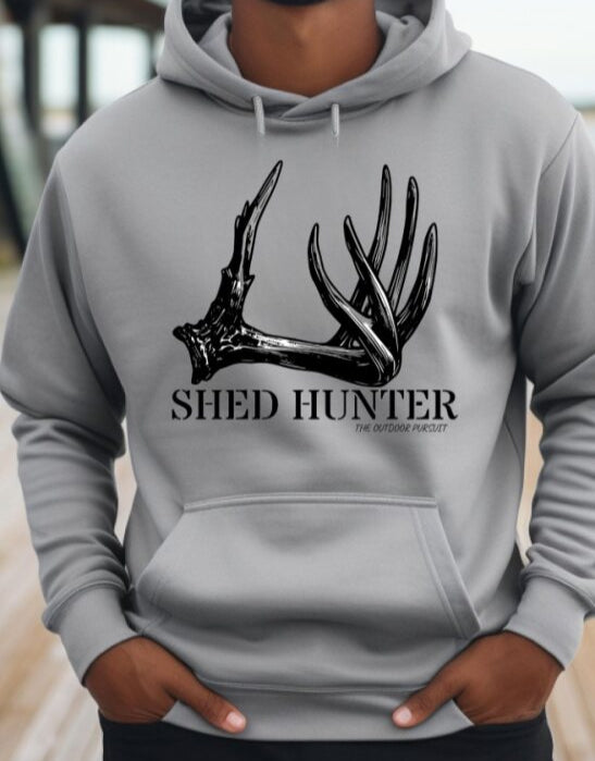 SHED HUNTER WITH ANTLER