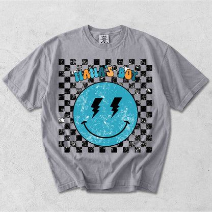 MAMAS BOY- KIDS RETRO SMILEY FACE