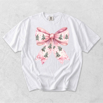 CHRISMAS BOW PINK