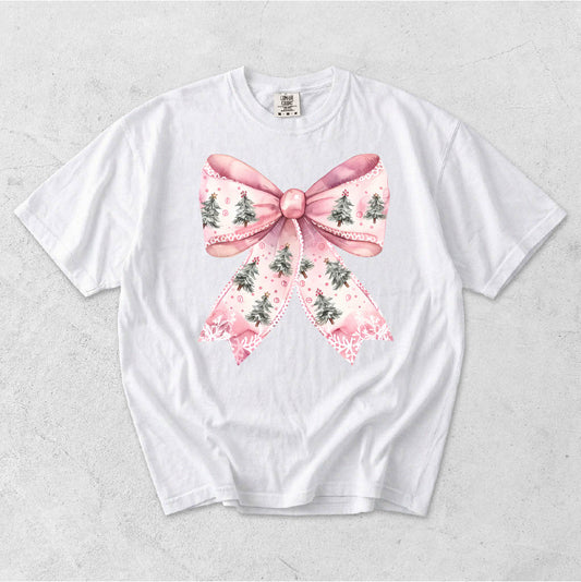 CHRISMAS BOW PINK