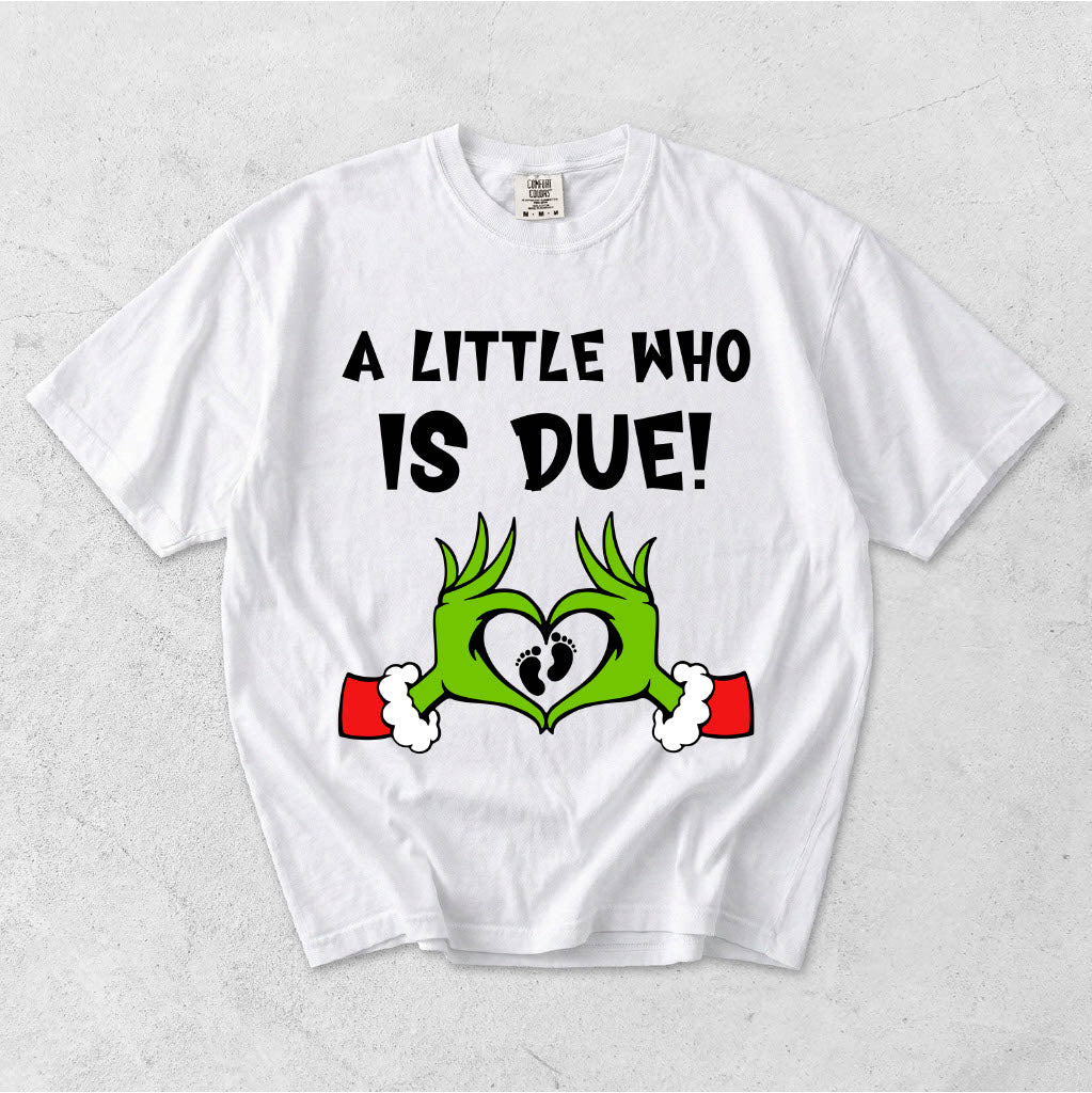A LITTLE WHO IS DUE