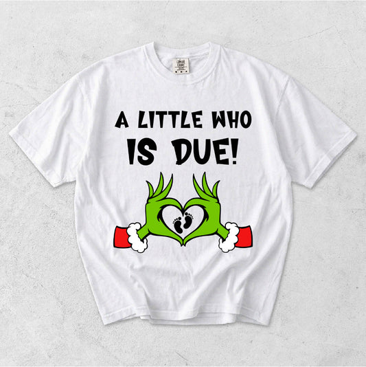 A LITTLE WHO IS DUE