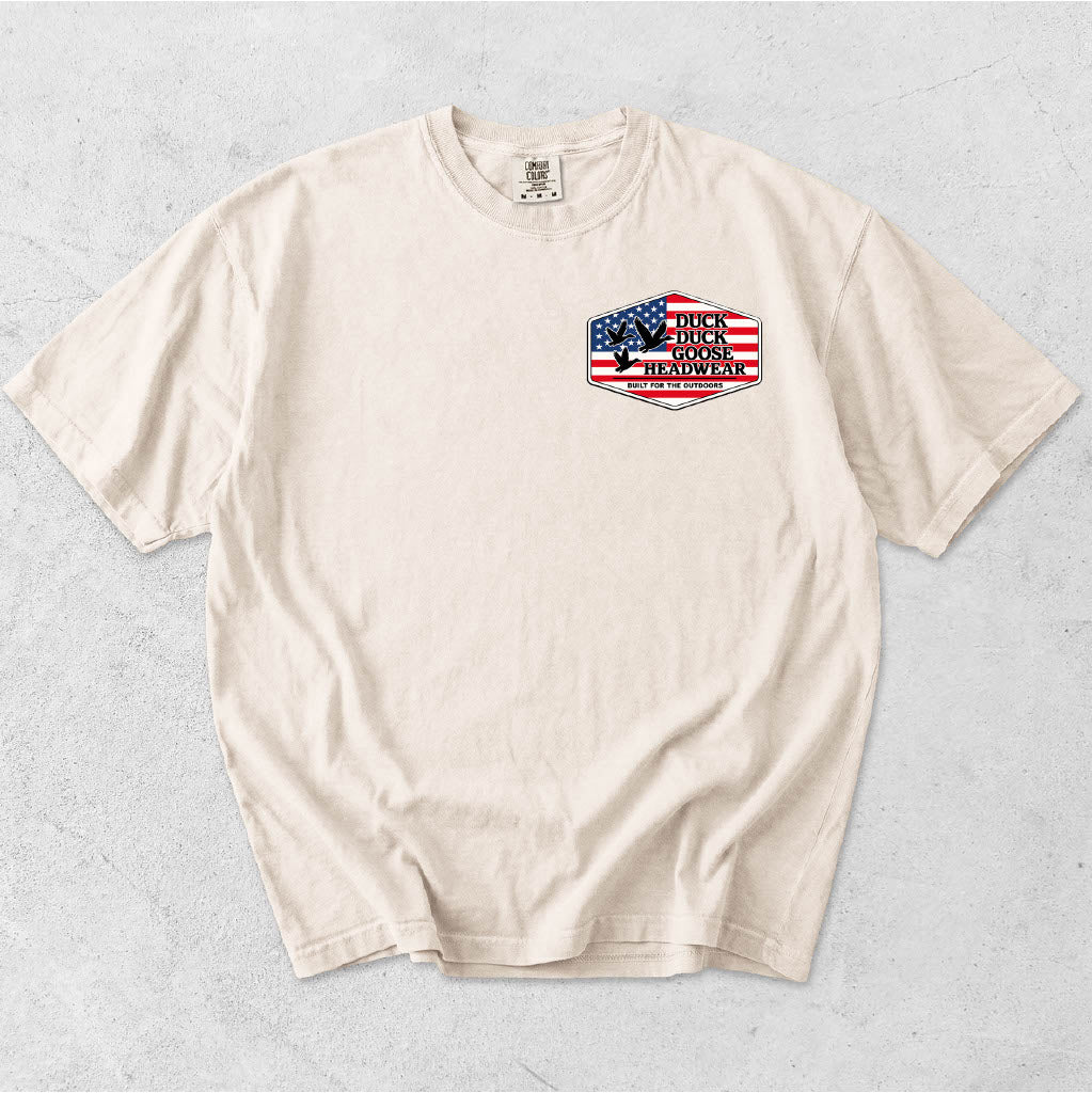DUCK DUCK GOOSE HEADWEAR AMERICAN FLAG POCKET