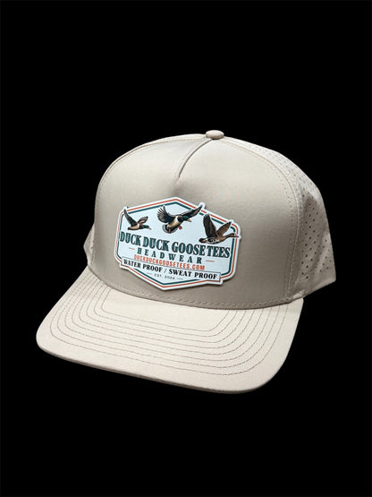 SWEAT PROOF/ WATER PROOF CUSTOM DUCK DUCK GOOSE HEADWEAR