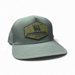 MARSH GREEN WITH ULTRA VIEW DRONE RECOVERY GREEN TOPO LEATHER PATCH