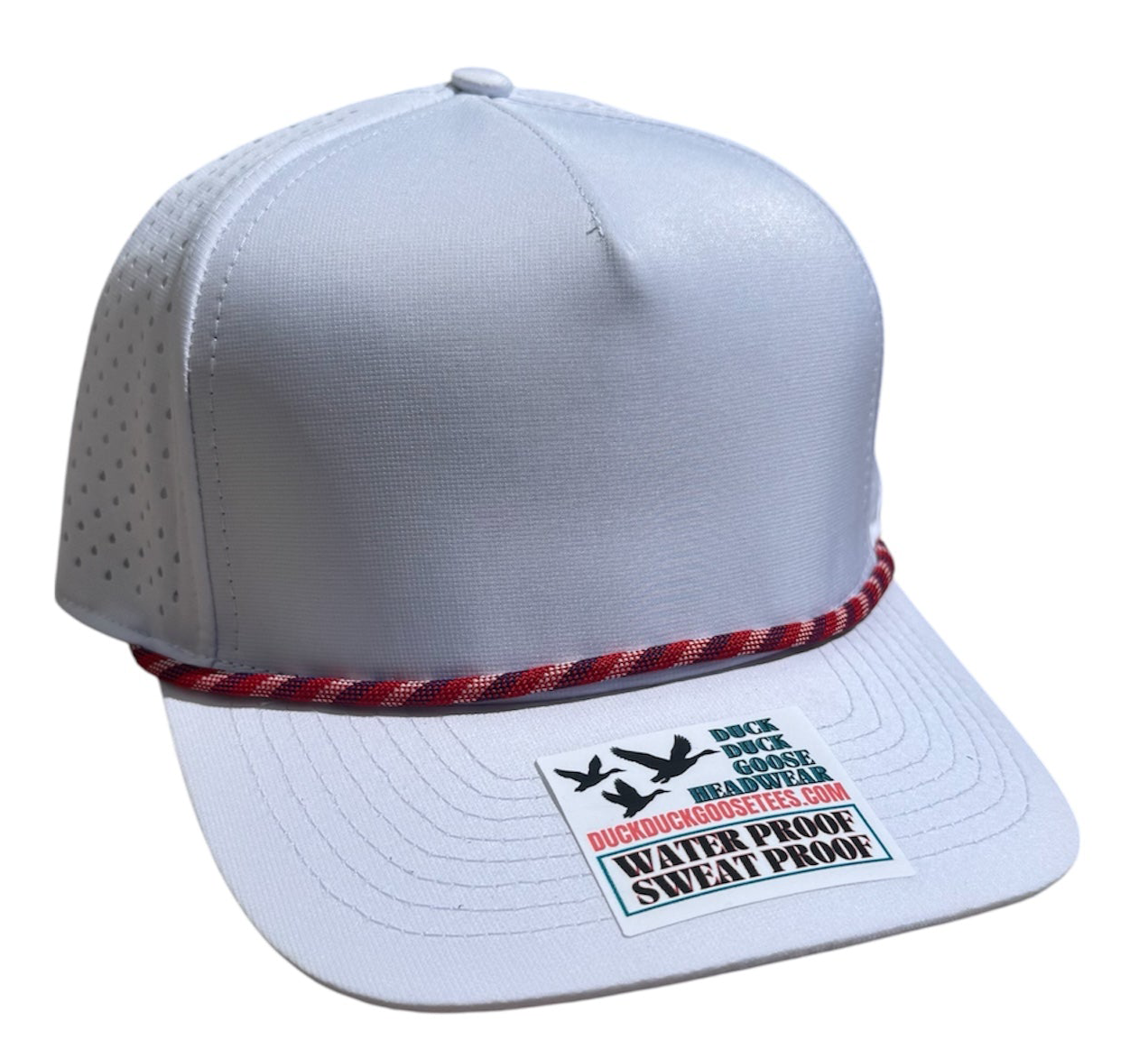 SWEAT PROOF/ WATER PROOF CUSTOM DUCK DUCK GOOSE HEADWEAR