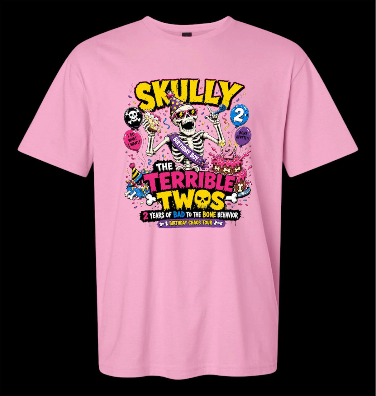SKULLY TERRIBLE TWOS BIRTHDAY