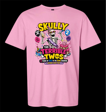SKULLY TERRIBLE TWOS BIRTHDAY
