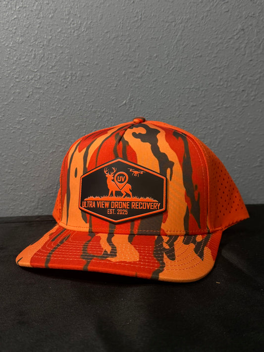 Orange camo  UV ULTRAVIEW PATCH