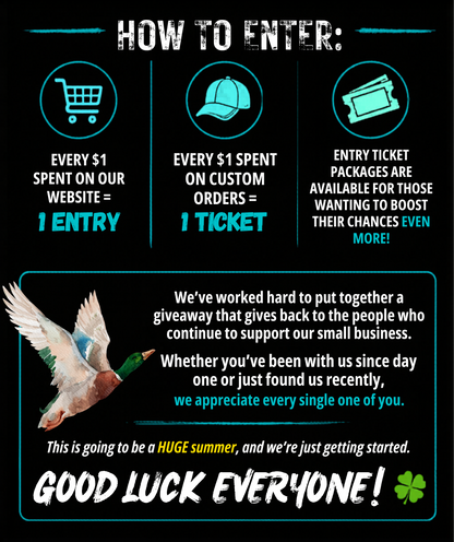 GIVEAWAY TICKET ENTRIES