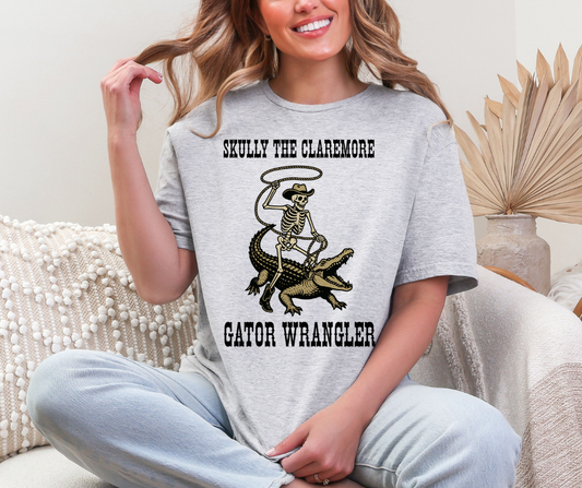 SKULLY THE SKELETON GATOR WRANGLER
