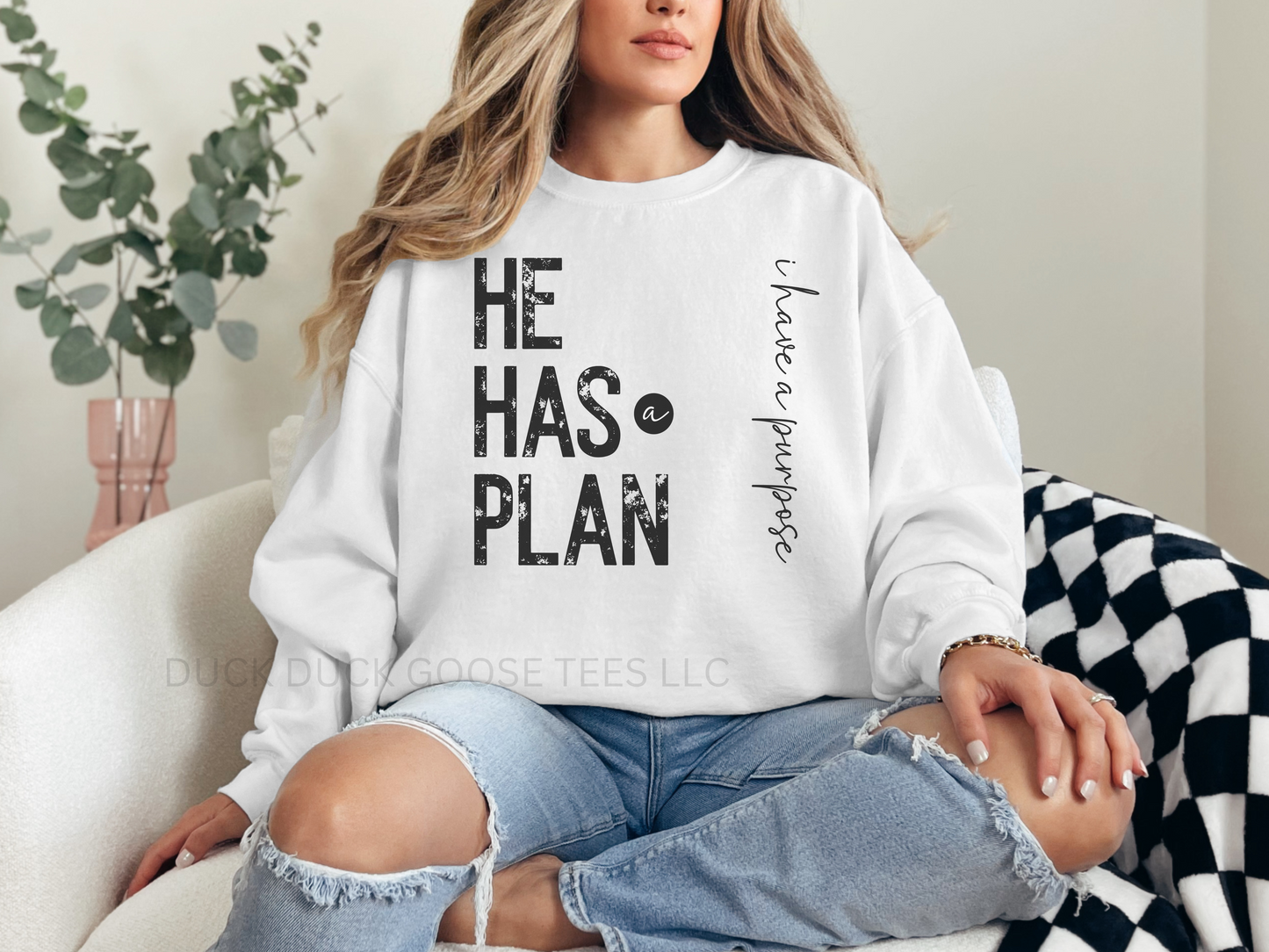 HE HAS A PLAN, I HAVE A PURPOSE