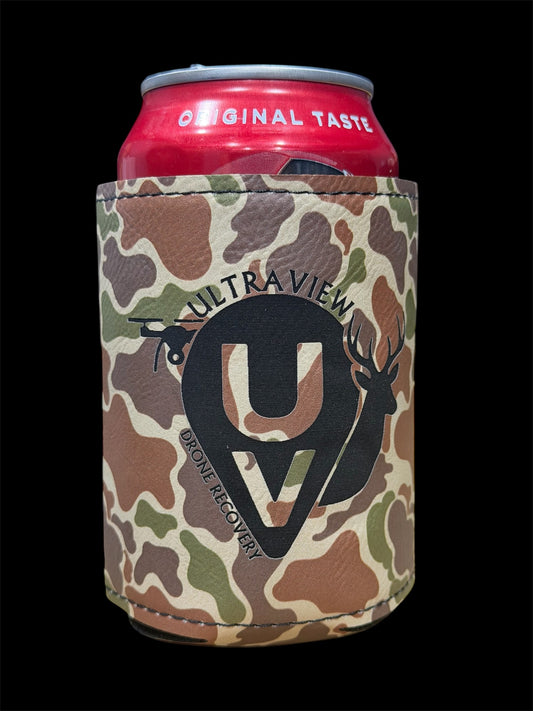 MAGNETIC Leather Koozie - Ultra View Drone Recovery