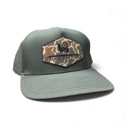 MARSH GREEN WITH ULTRA VIEW DRONE RECOVERY CAMO LEATHER PATCH