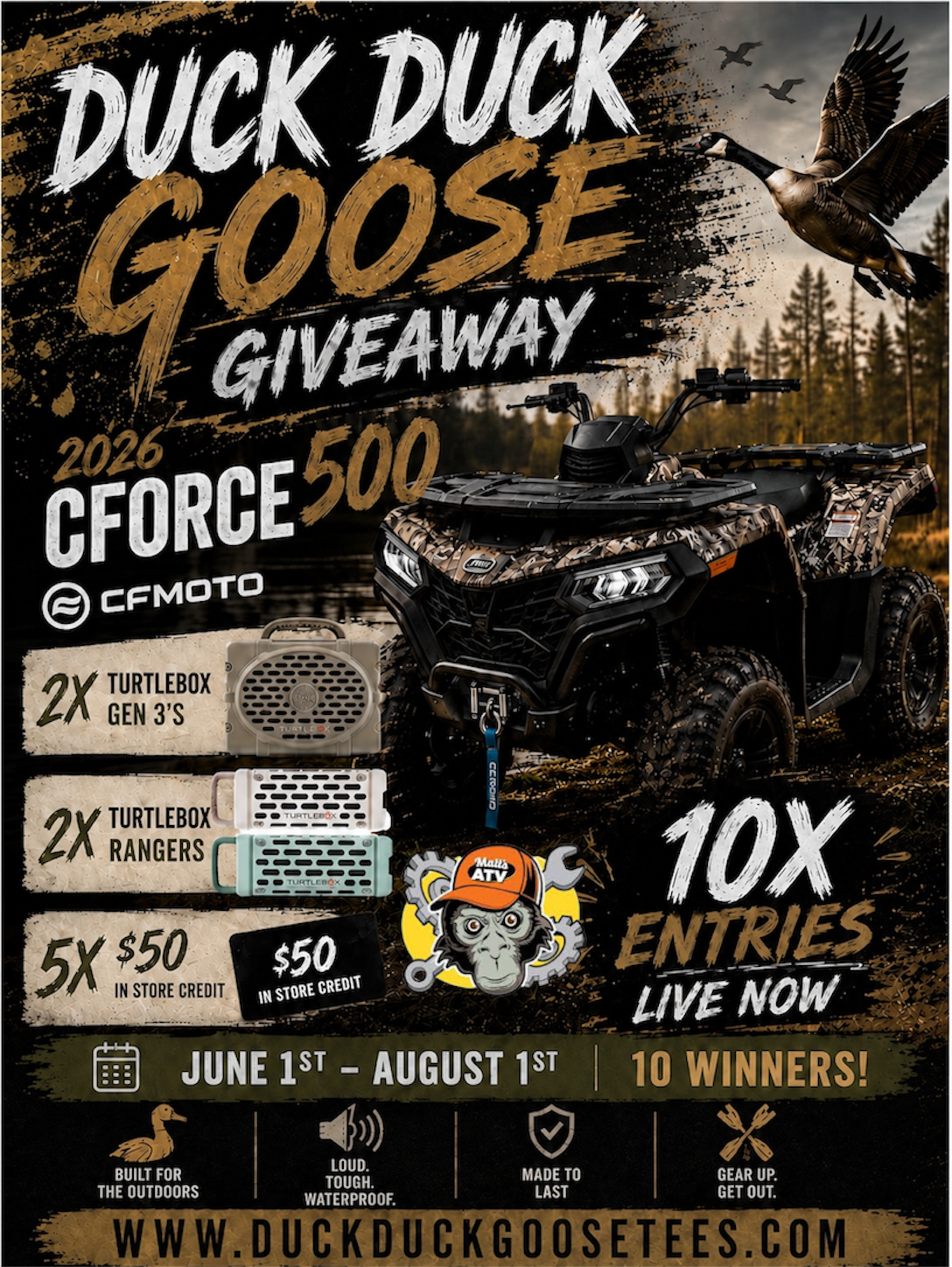 GIVEAWAY TICKET ENTRIES